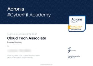 certificato cloud tech associate